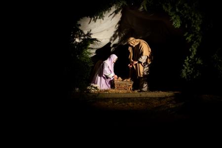 Zadnja uprizoritev predstave Božična noč v sezoni 2019-2020 16